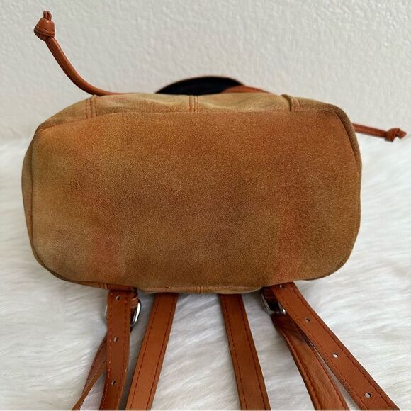 Urban Outfitters 100% Brown Suede Leather Backpack main image 7
